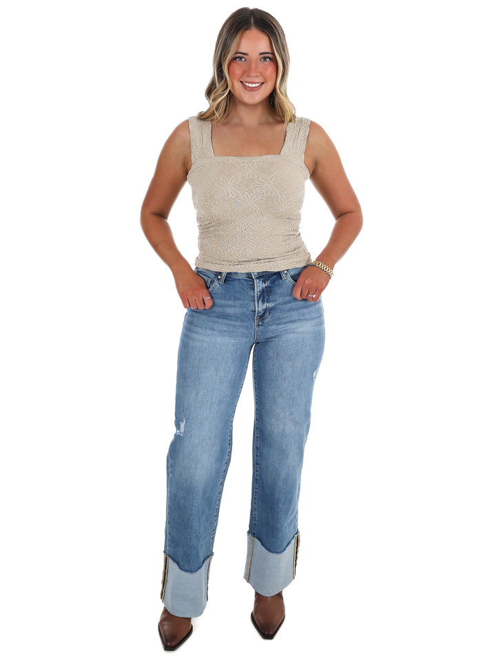 Beautiful Things Floral Tank Top