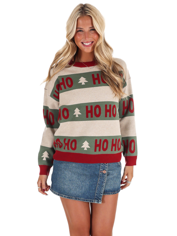 Ho Ho Ho Sweater