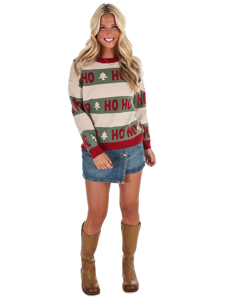 Ho Ho Ho Sweater