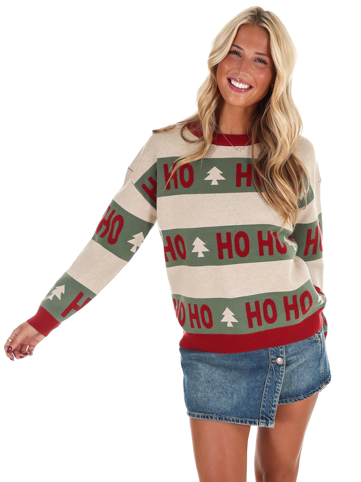 Ho Ho Ho Sweater