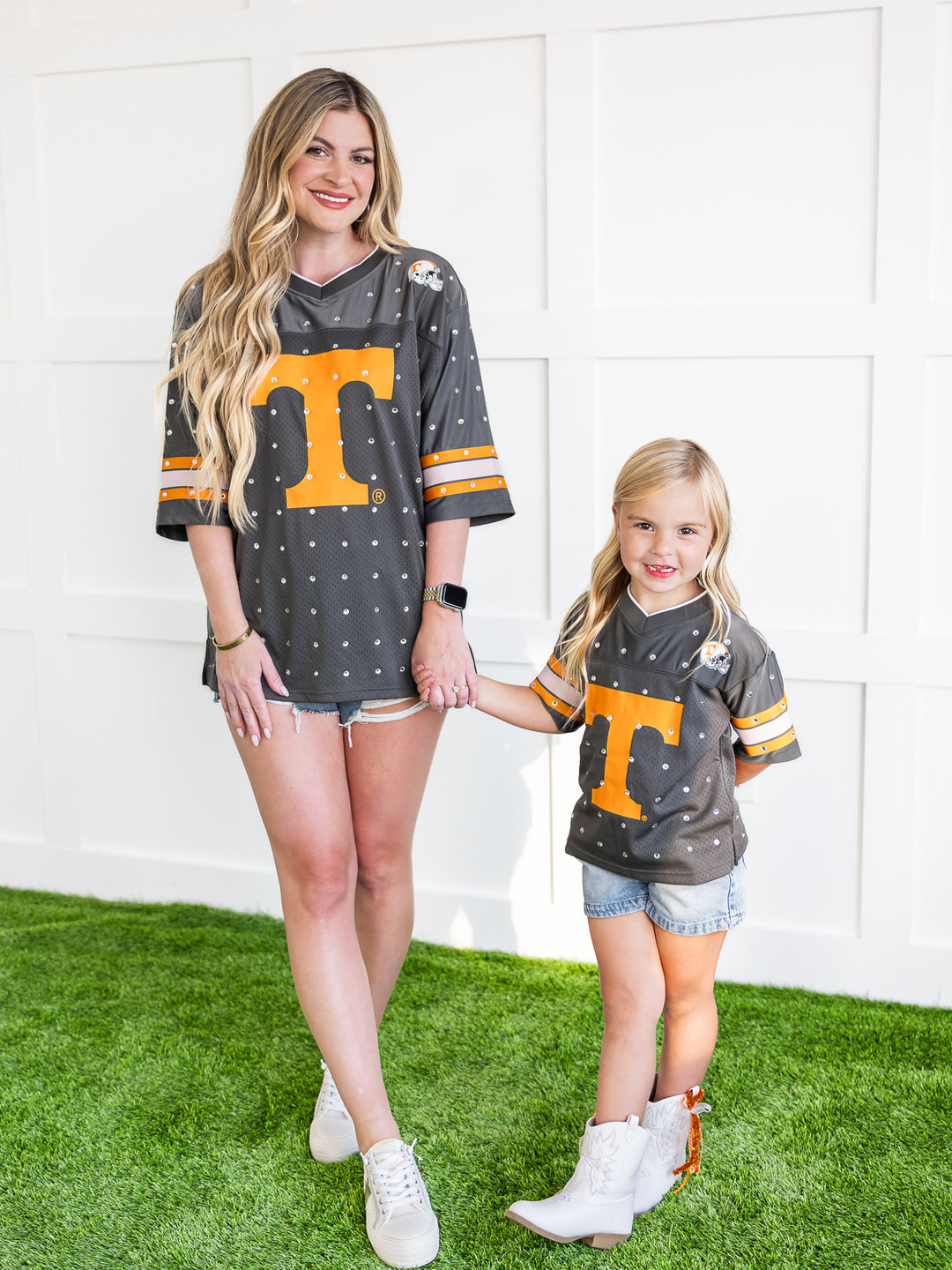 Tennessee Volunteers Kick-Off Time Rhinestone Top