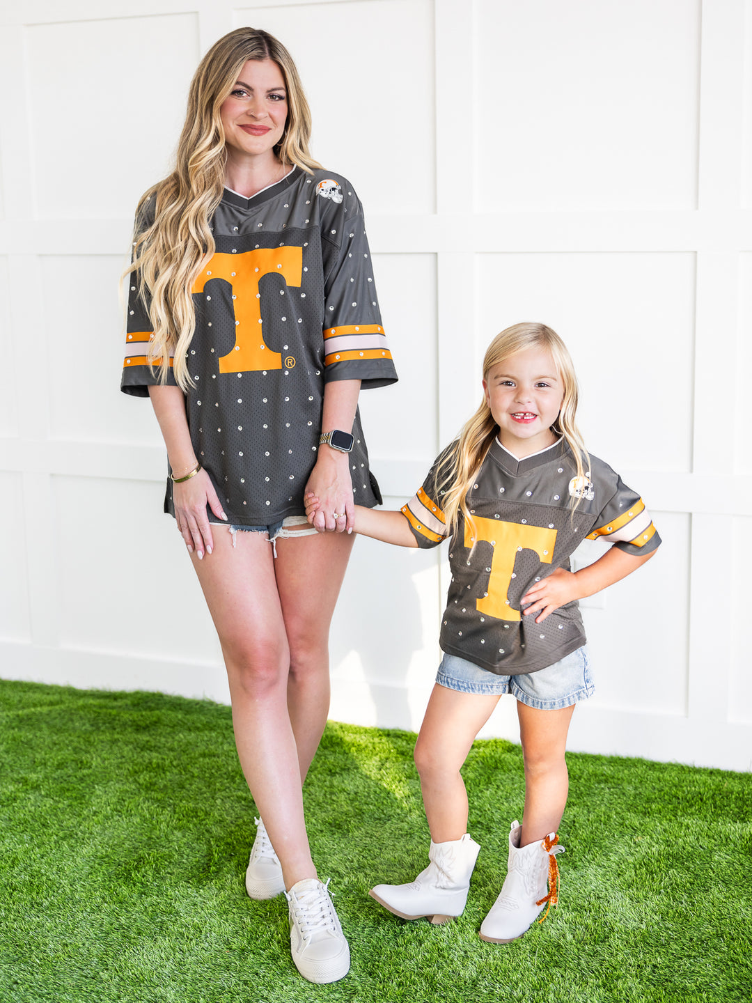 Tennessee Volunteers Kick-Off Time Rhinestone Top