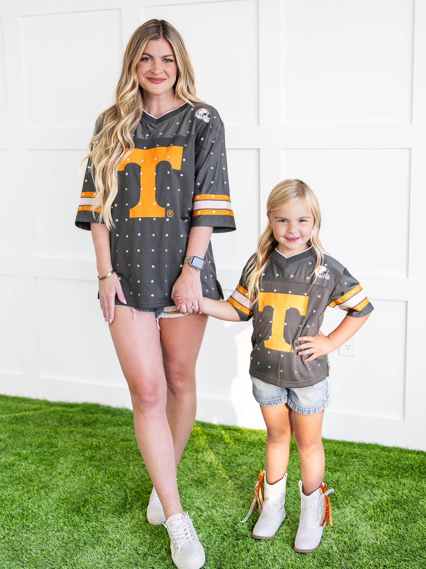 Tennessee Volunteers Kick-Off Time Rhinestone Top