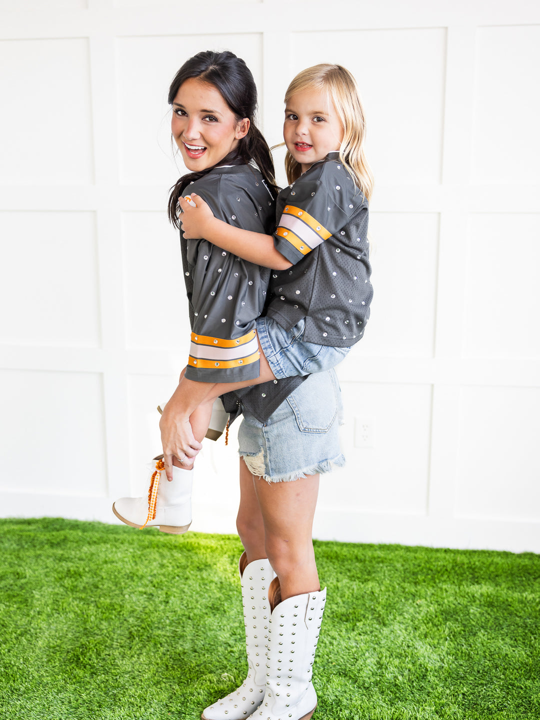 Tennessee Volunteers Kick-Off Time Rhinestone Top