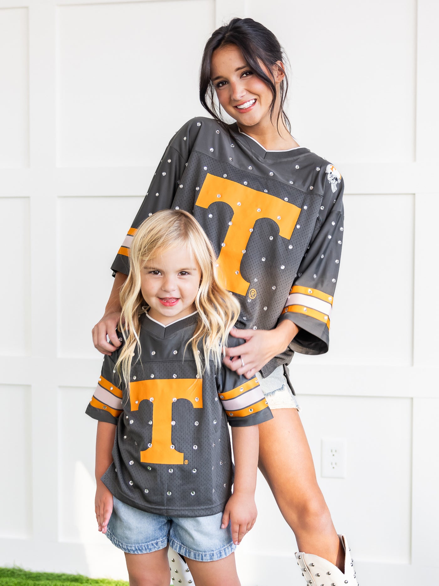 Tennessee Volunteers Kick-Off Time Rhinestone Top