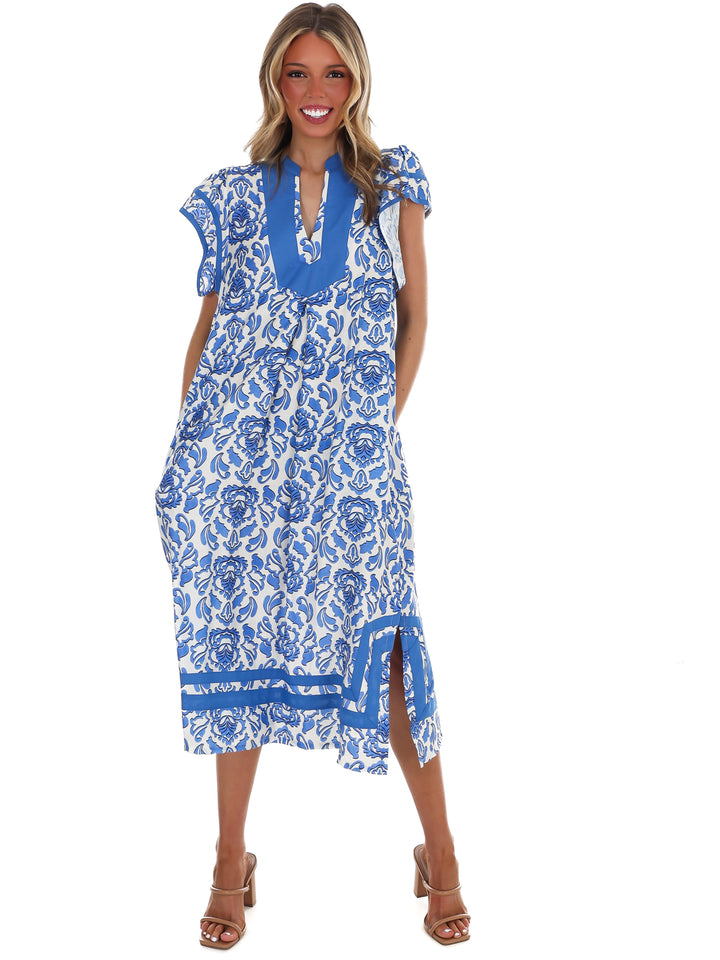 Before I Loved You Print Midi Dress