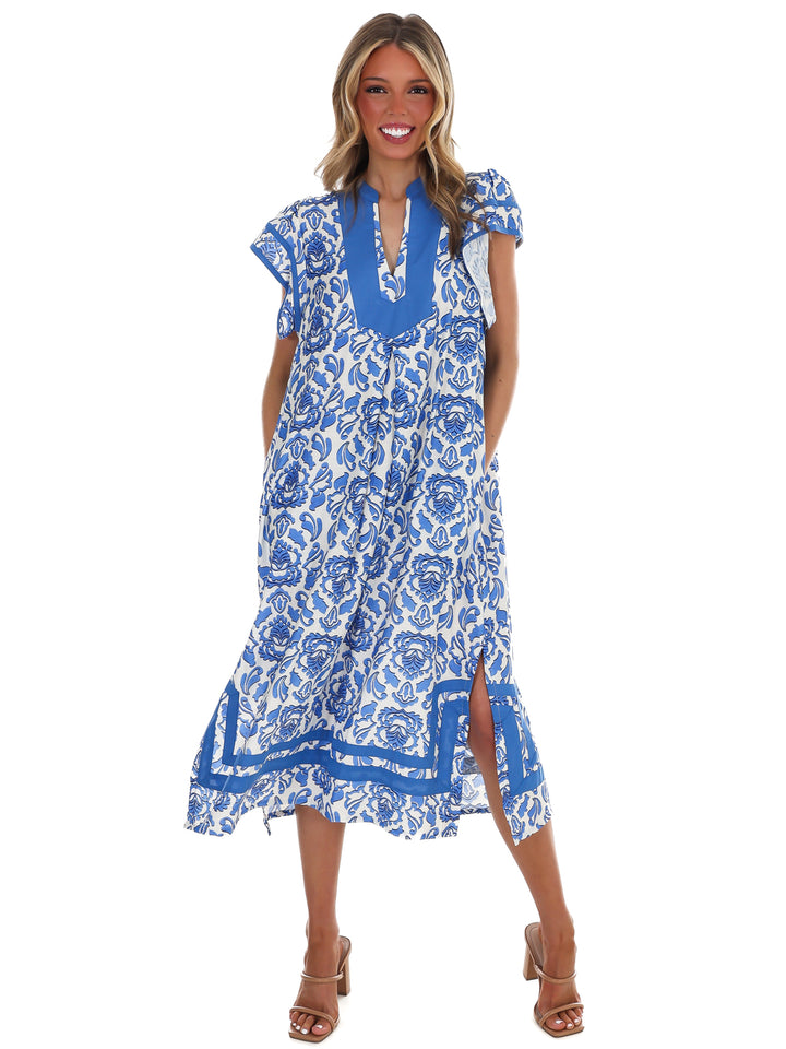 Before I Loved You Print Midi Dress