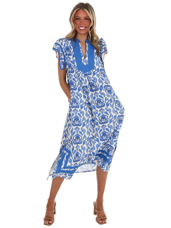 Before I Loved You Print Midi Dress