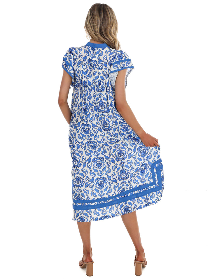 Before I Loved You Print Midi Dress