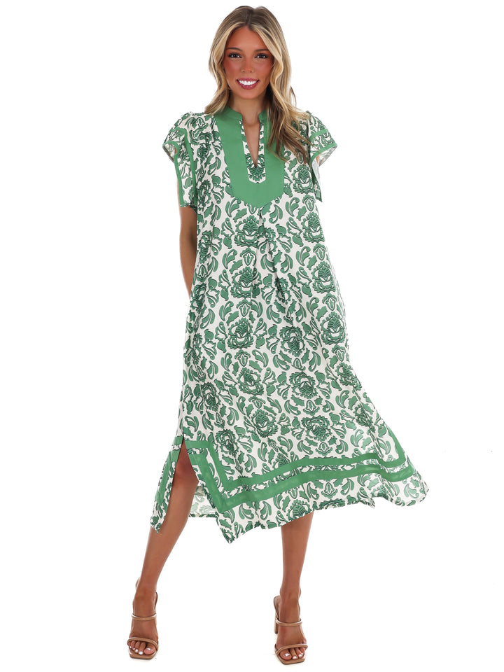 Before I Loved You Print Midi Dress