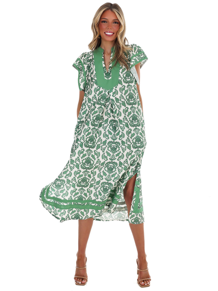 Before I Loved You Print Midi Dress
