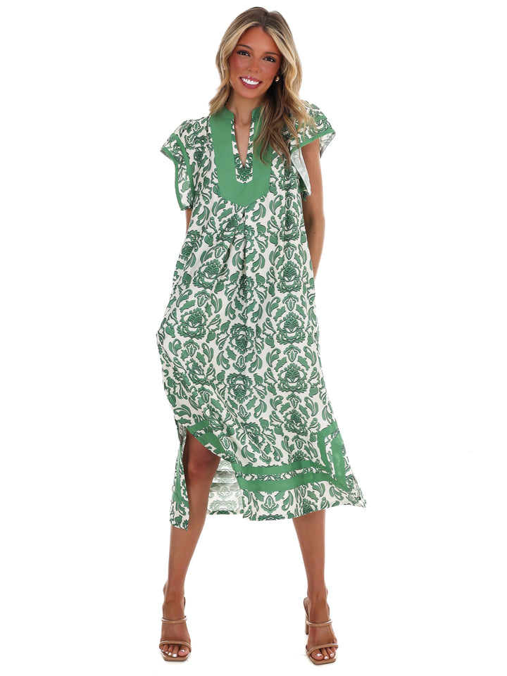 Before I Loved You Print Midi Dress