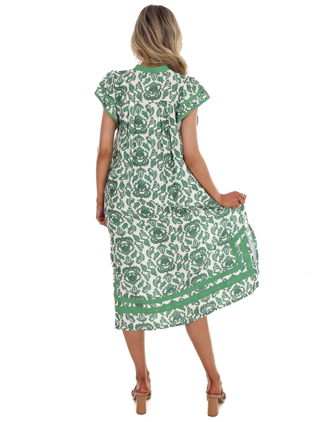 Before I Loved You Print Midi Dress