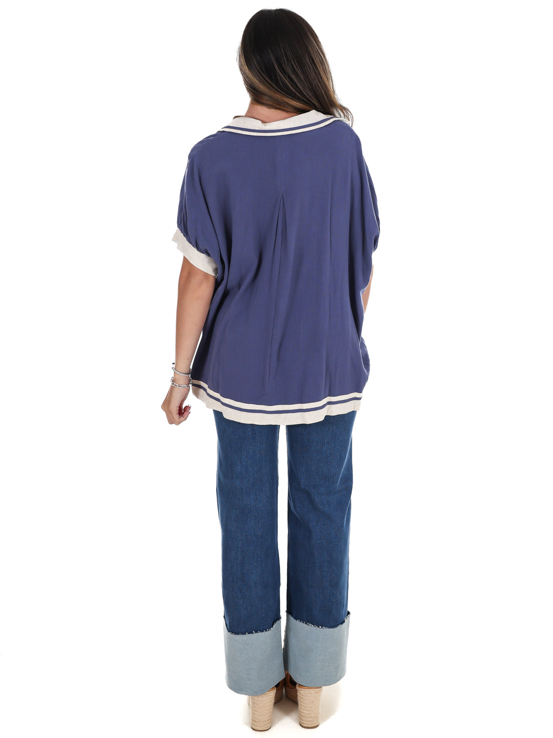 Coastal Classic Linen Top
