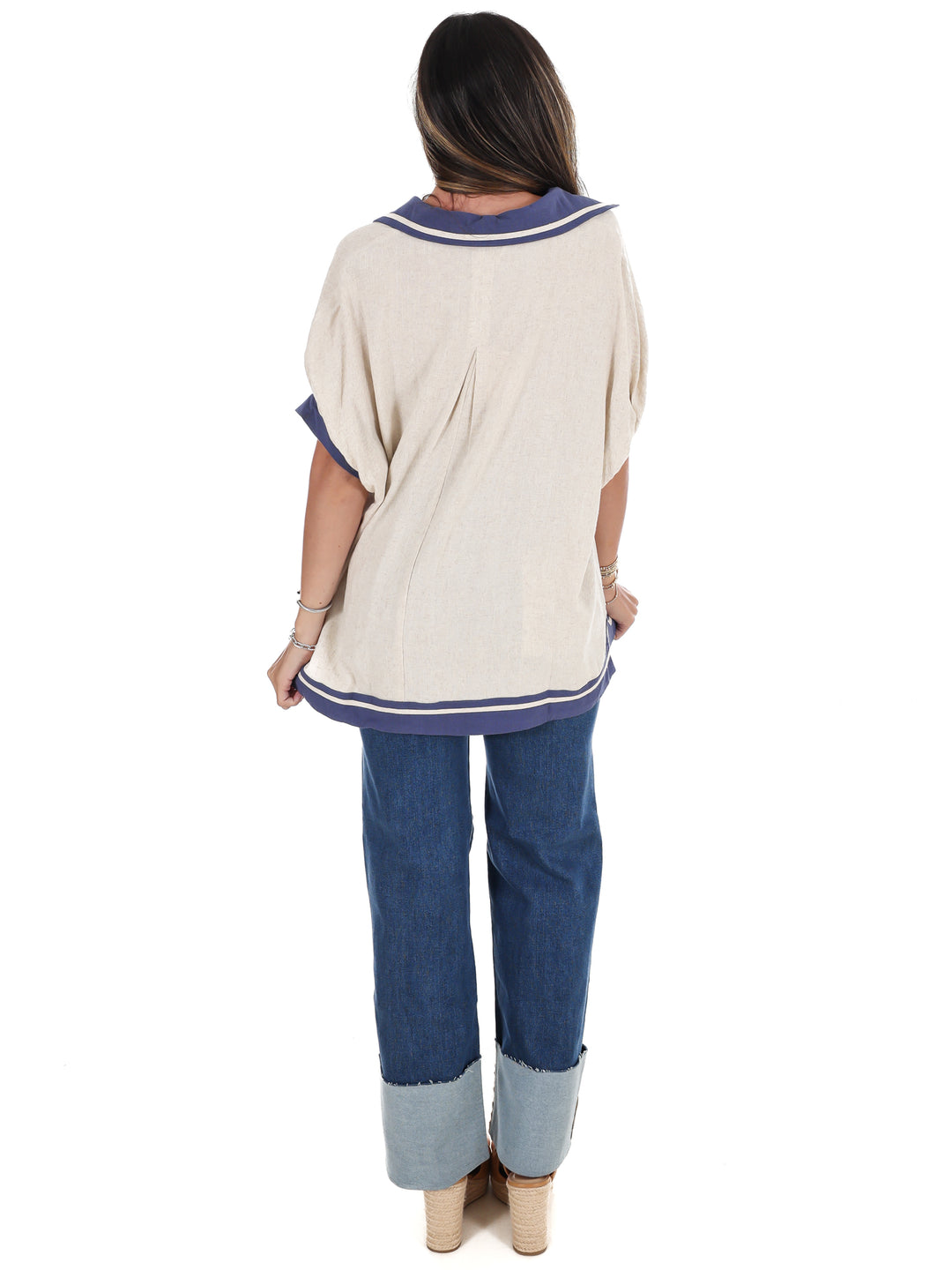Coastal Classic Linen Top