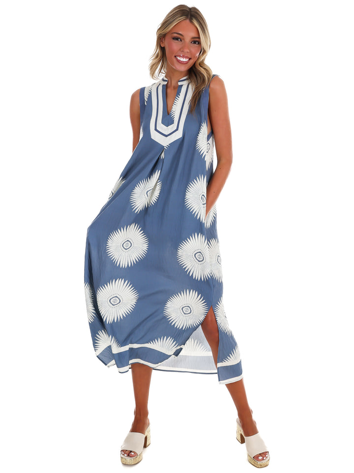 Abstract Beauty Midi Dress