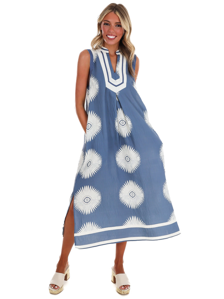 Abstract Beauty Midi Dress
