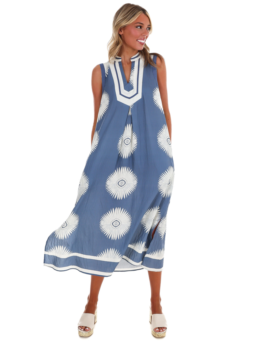 Abstract Beauty Midi Dress