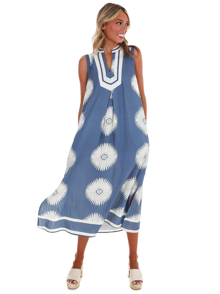 Abstract Beauty Midi Dress