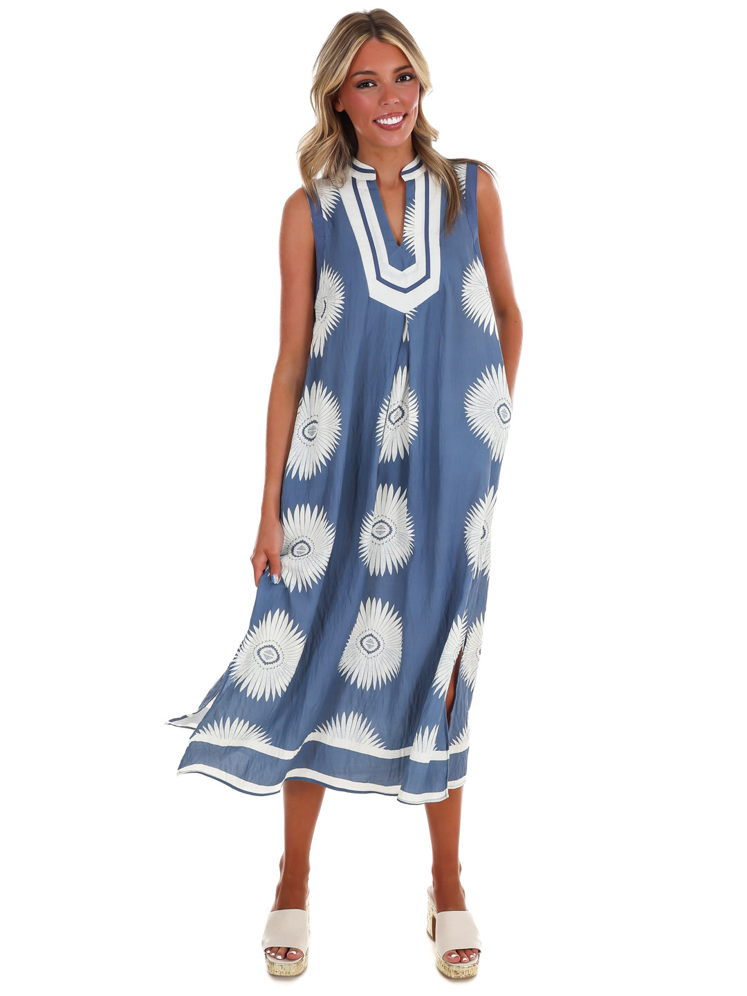 Abstract Beauty Midi Dress
