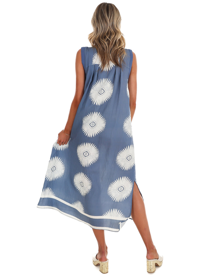 Abstract Beauty Midi Dress