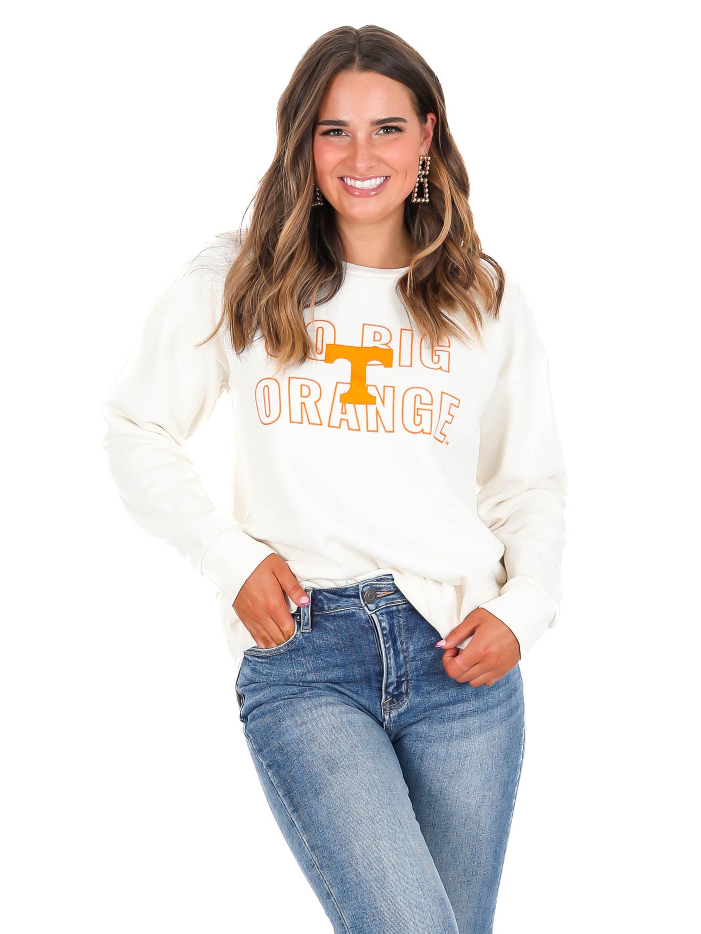 University of Tennessee Outline Poncho Fleece