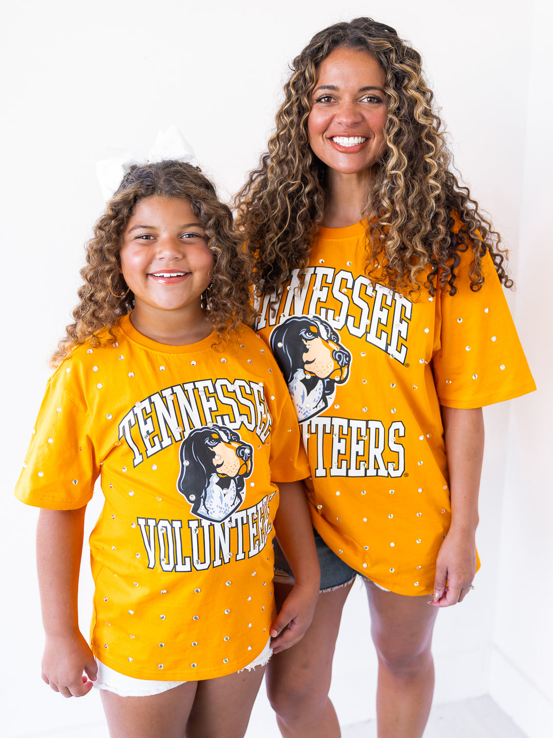 Youth Tennessee Volunteers Smokey All-Over Rhinestone Tee