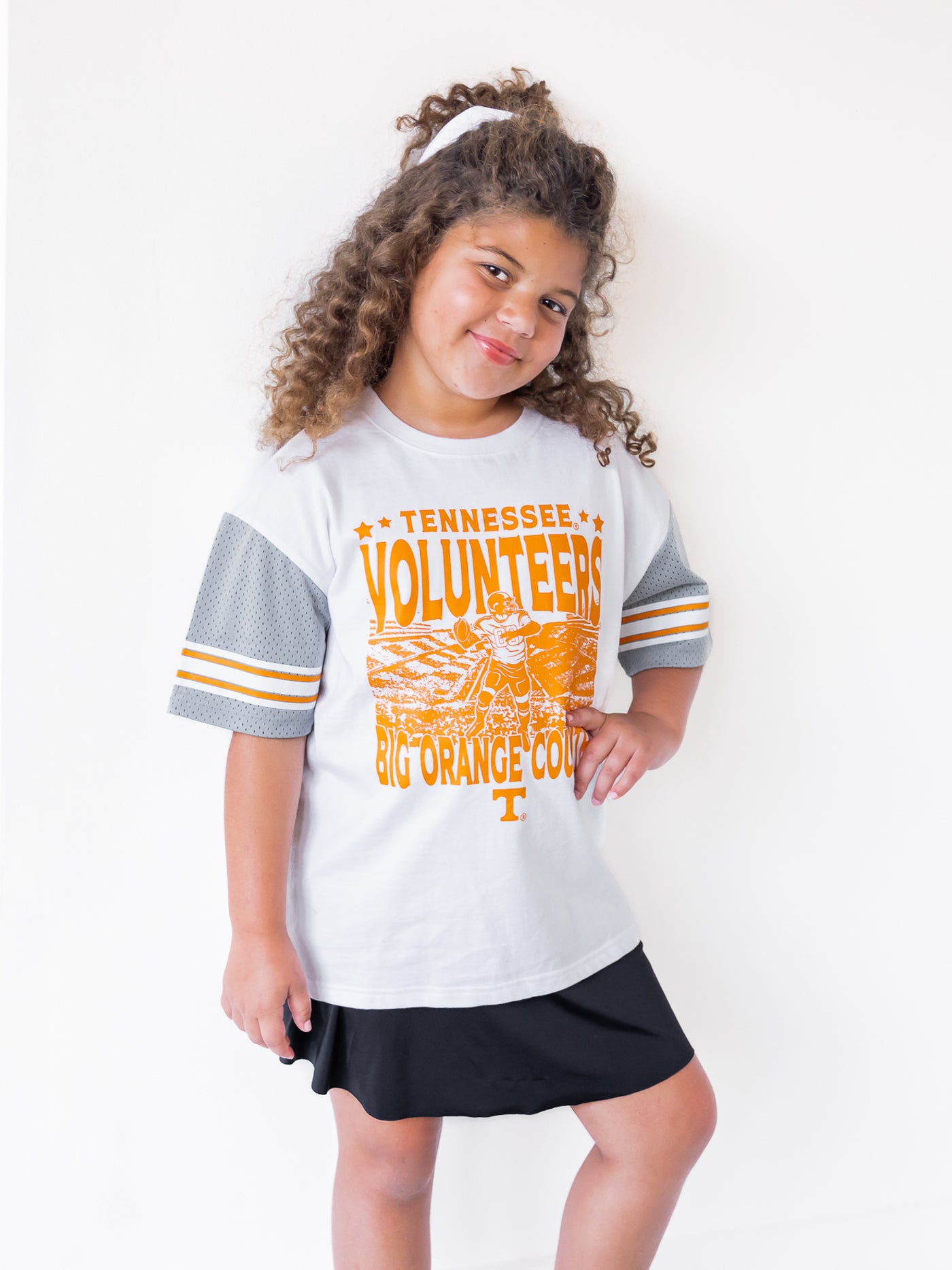 Youth Tennessee Sports Stripe Raglan Tee