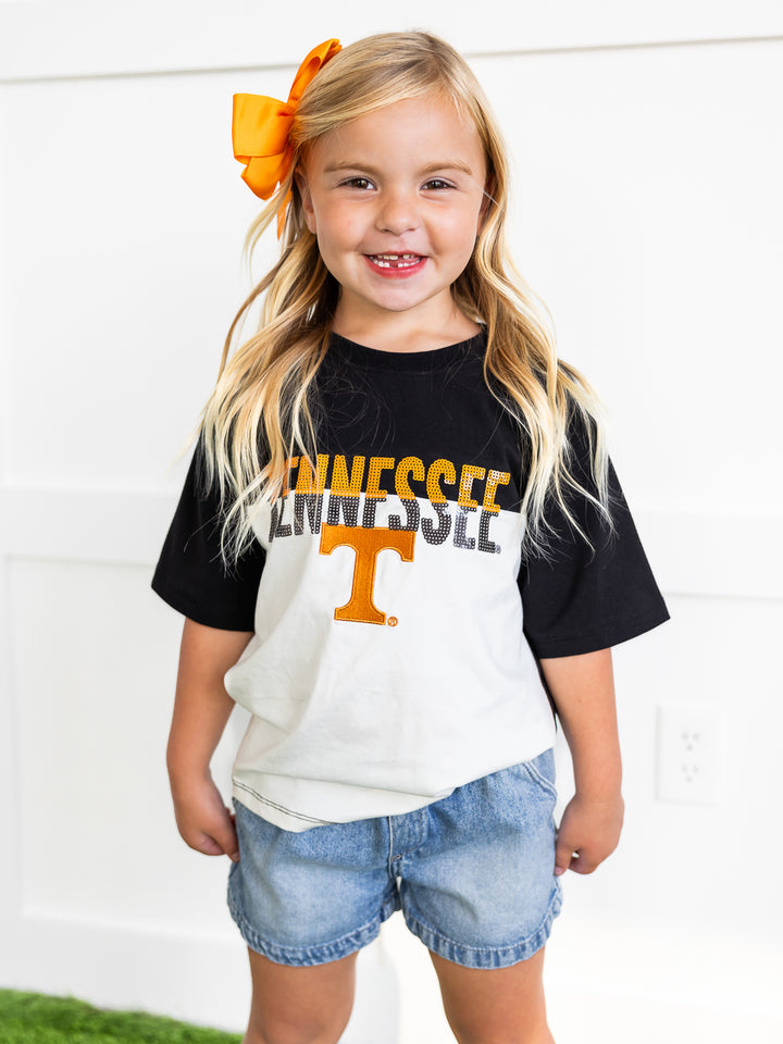 Youth Tennessee Volunteers Colorblock Tee