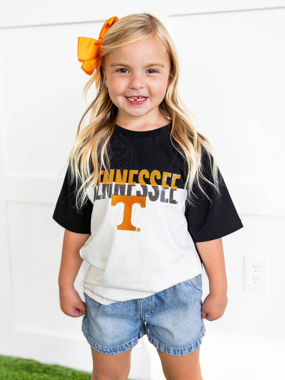 Youth Tennessee Volunteers Colorblock Tee