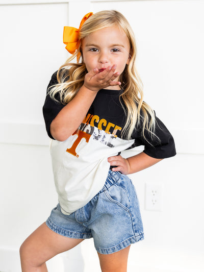 Youth Tennessee Volunteers Colorblock Tee