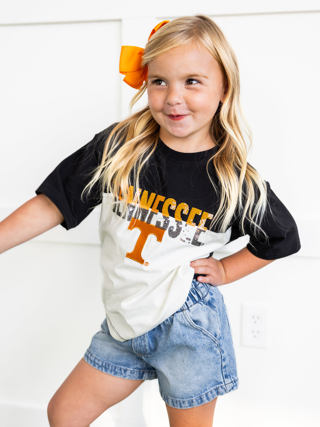 Youth Tennessee Volunteers Colorblock Tee