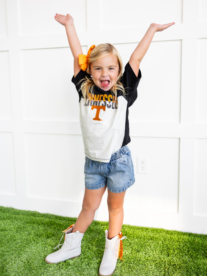 Youth Tennessee Volunteers Colorblock Tee