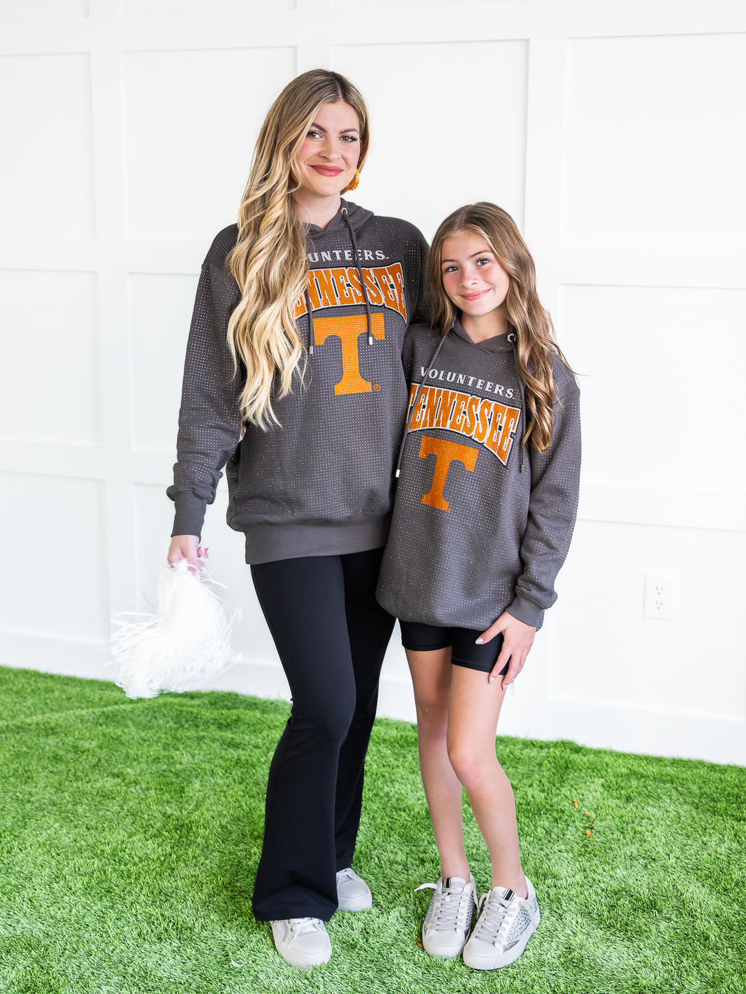 Youth Tennessee Volunteers All-Over Rhinestone Sparkle Hoodie