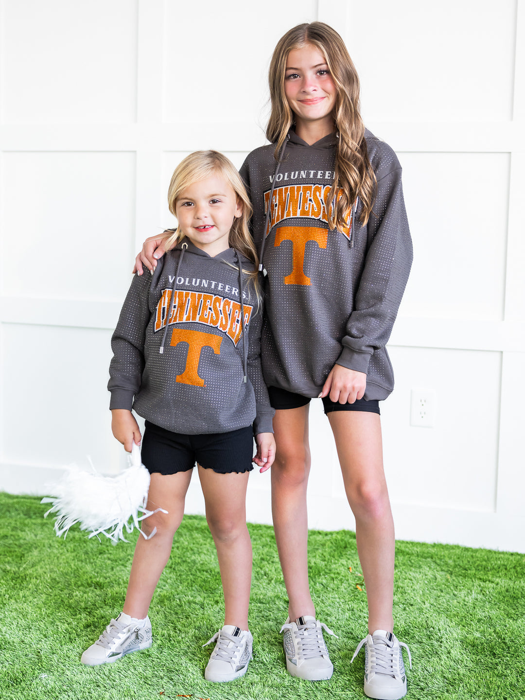 Youth Tennessee Volunteers All-Over Rhinestone Sparkle Hoodie