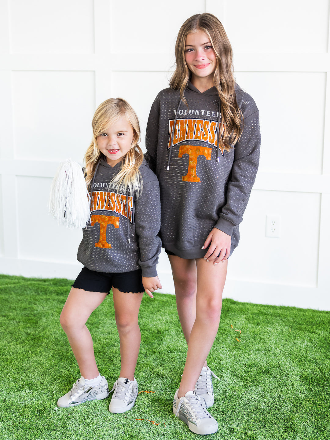 Youth Tennessee Volunteers All-Over Rhinestone Sparkle Hoodie