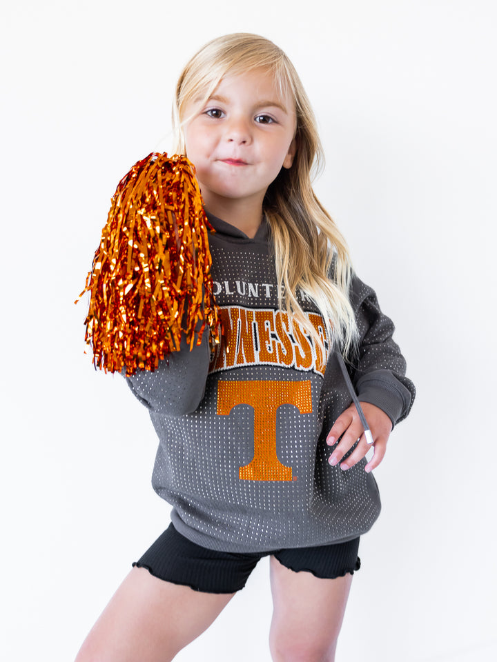 Youth Tennessee Volunteers All-Over Rhinestone Sparkle Hoodie