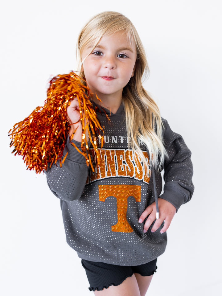 Youth Tennessee Volunteers All-Over Rhinestone Sparkle Hoodie