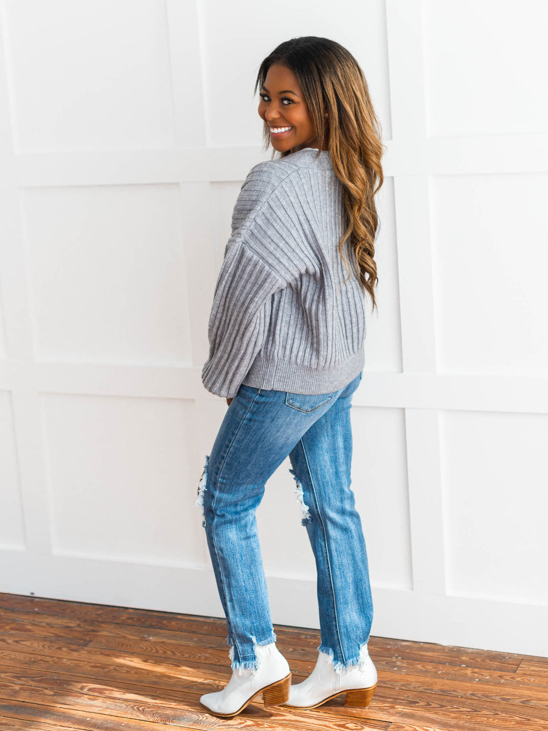 Rekindle Love Ribbed Cardigan