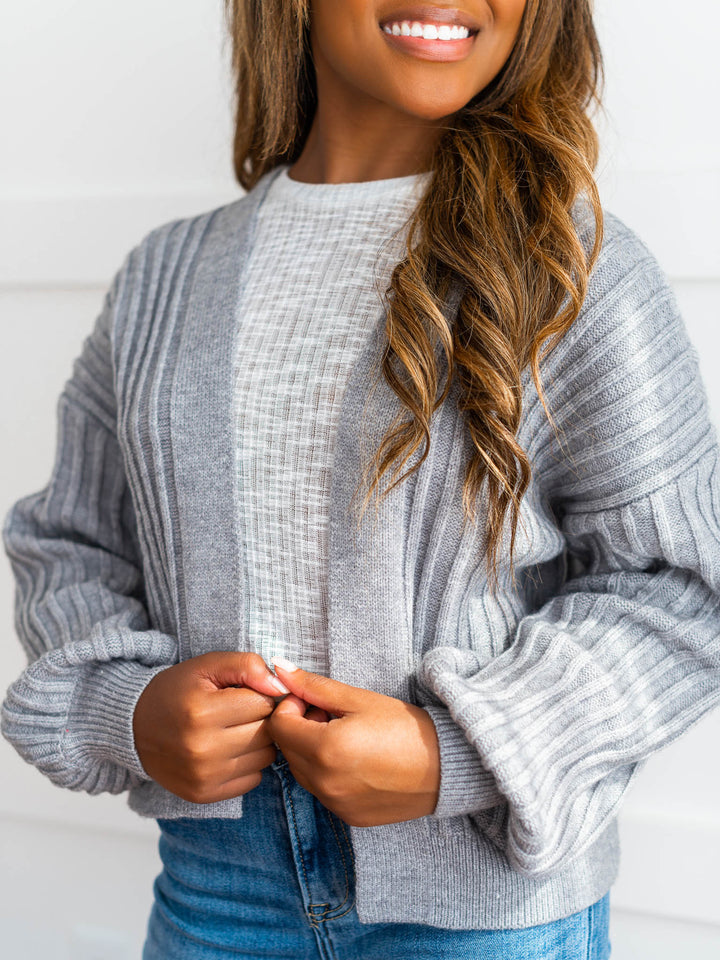 Rekindle Love Ribbed Cardigan