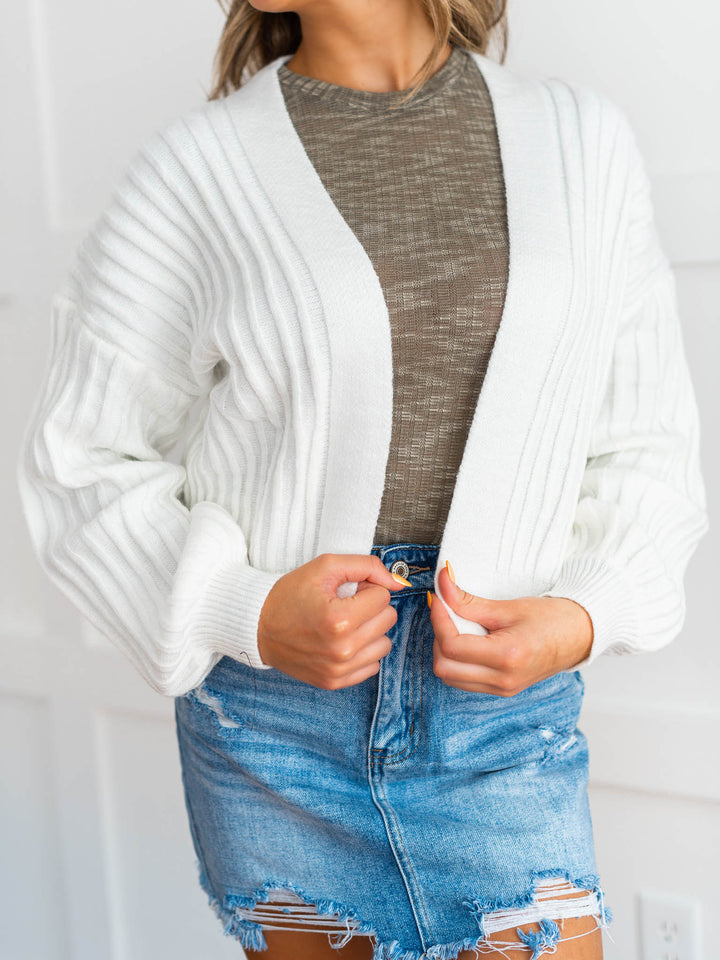 Rekindle Love Ribbed Cardigan