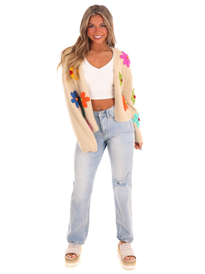 Flower Power Cardigan