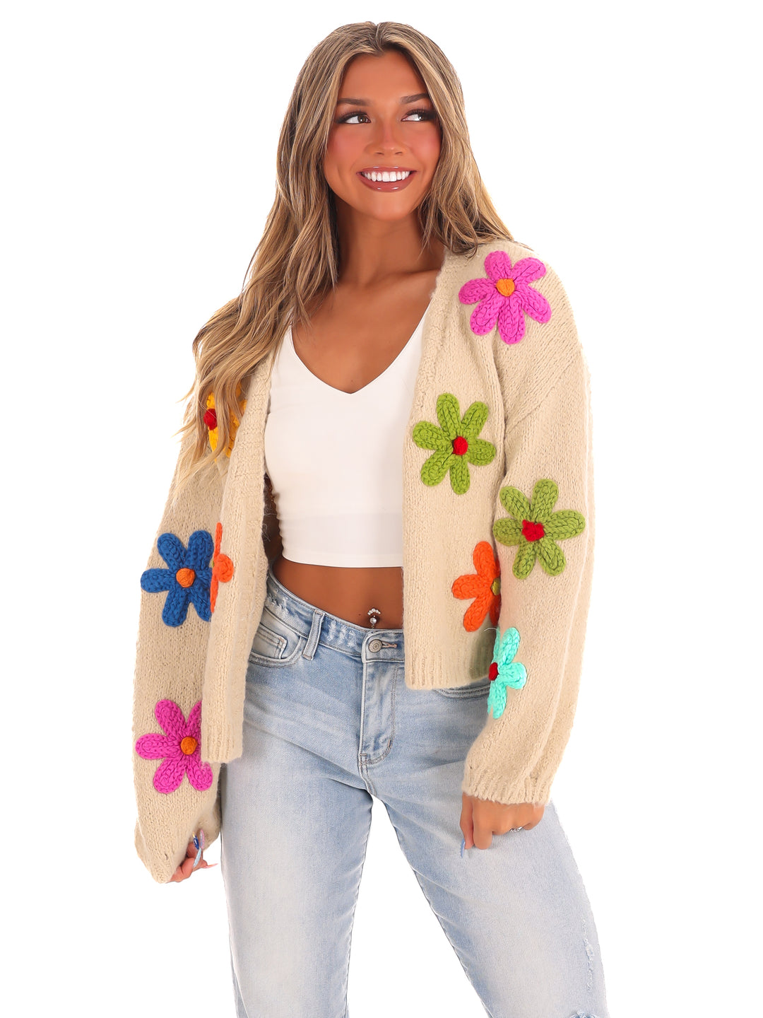 Flower Power Cardigan