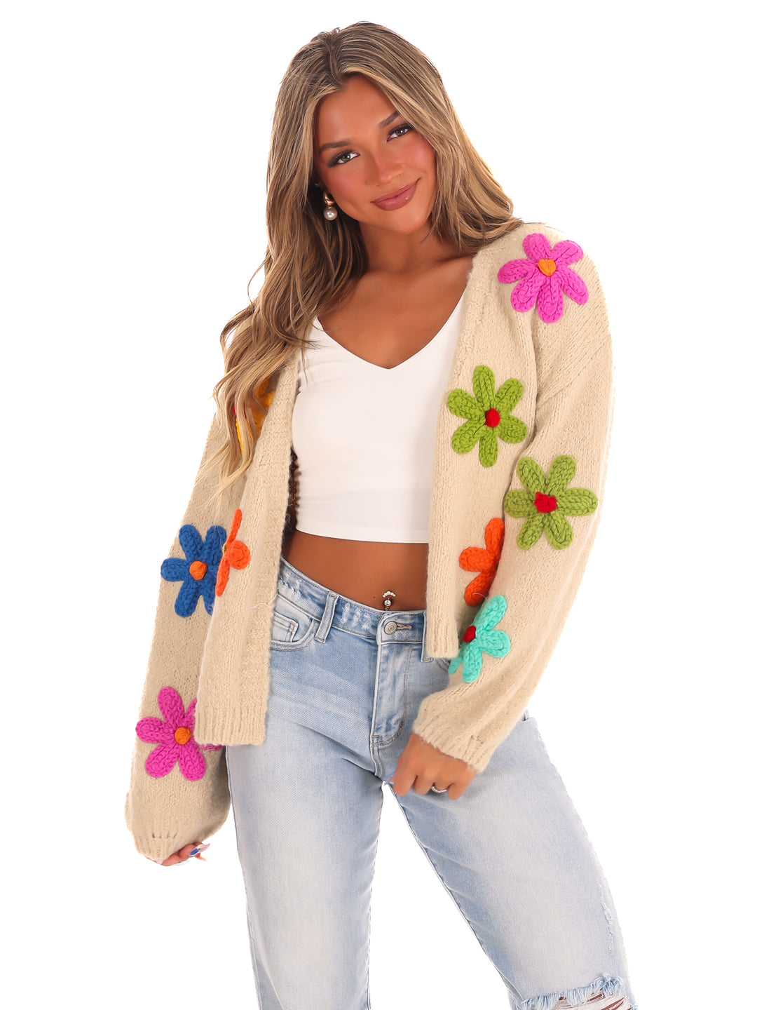 Flower Power Cardigan