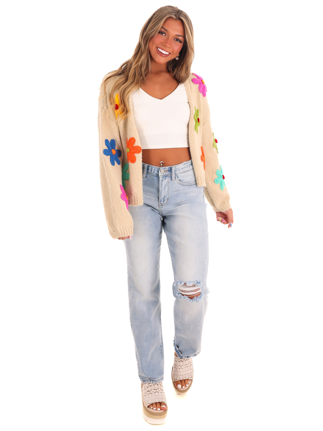 Flower Power Cardigan