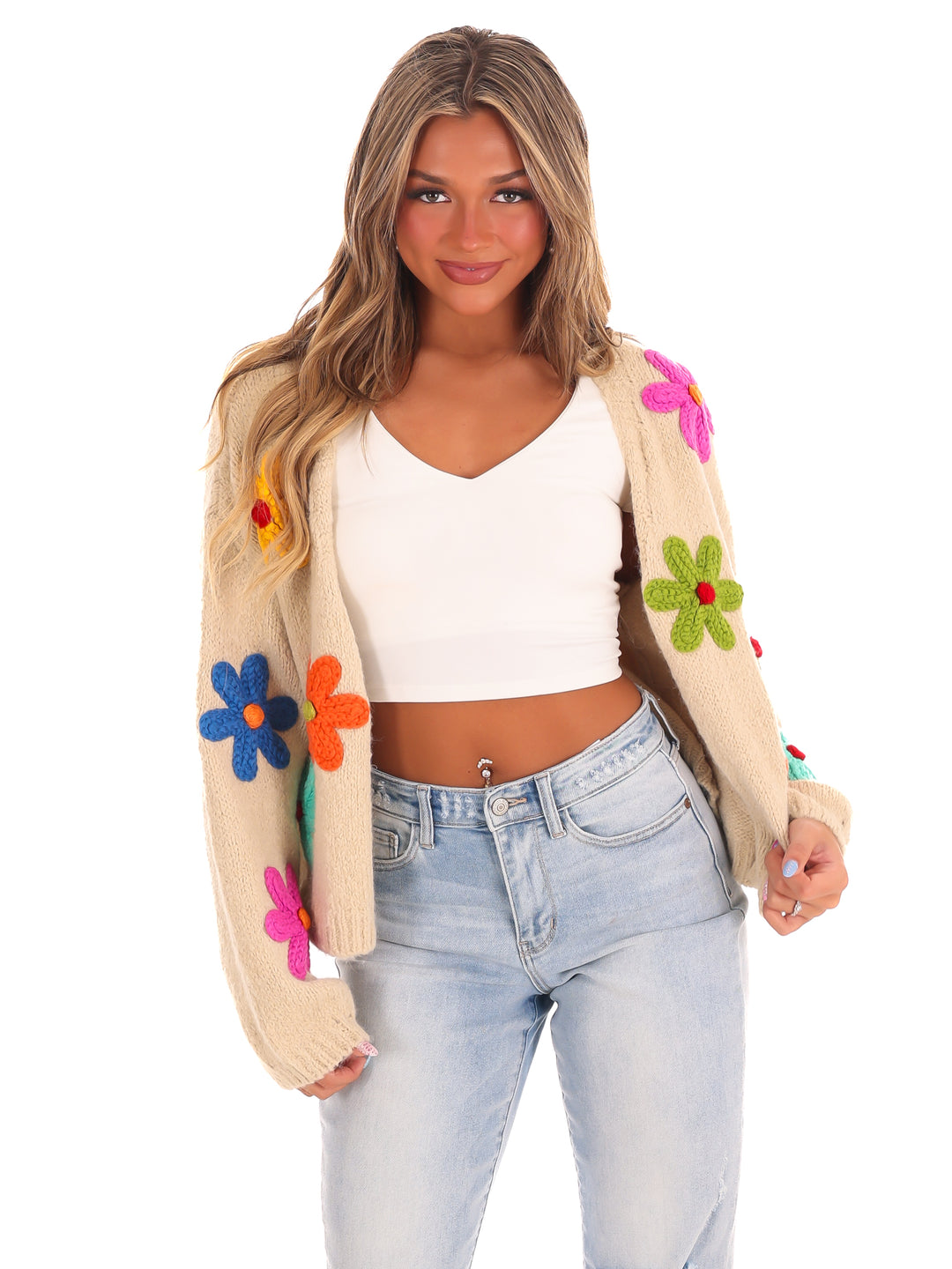 Flower Power Cardigan