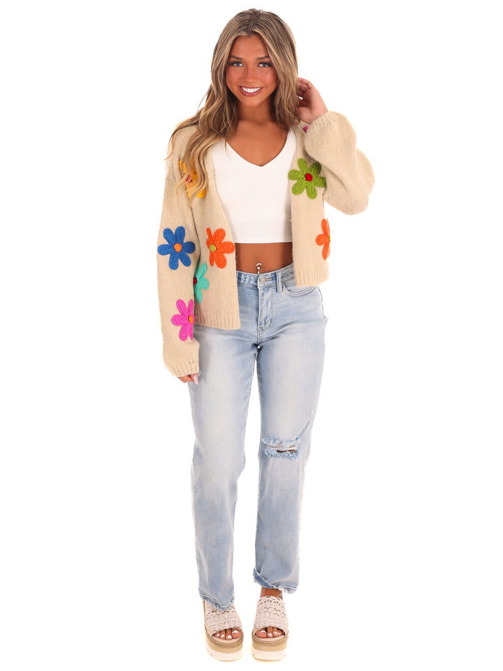 Flower Power Cardigan