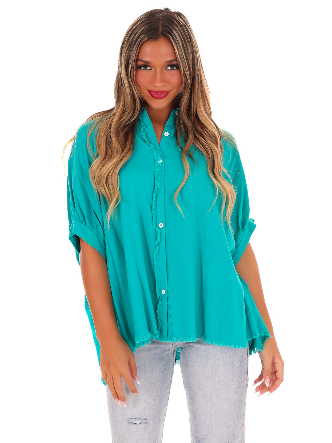 Casual Stroll Linen Top