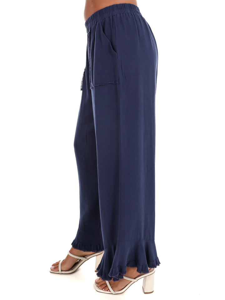 Back Home Linen Wide Leg Pants
