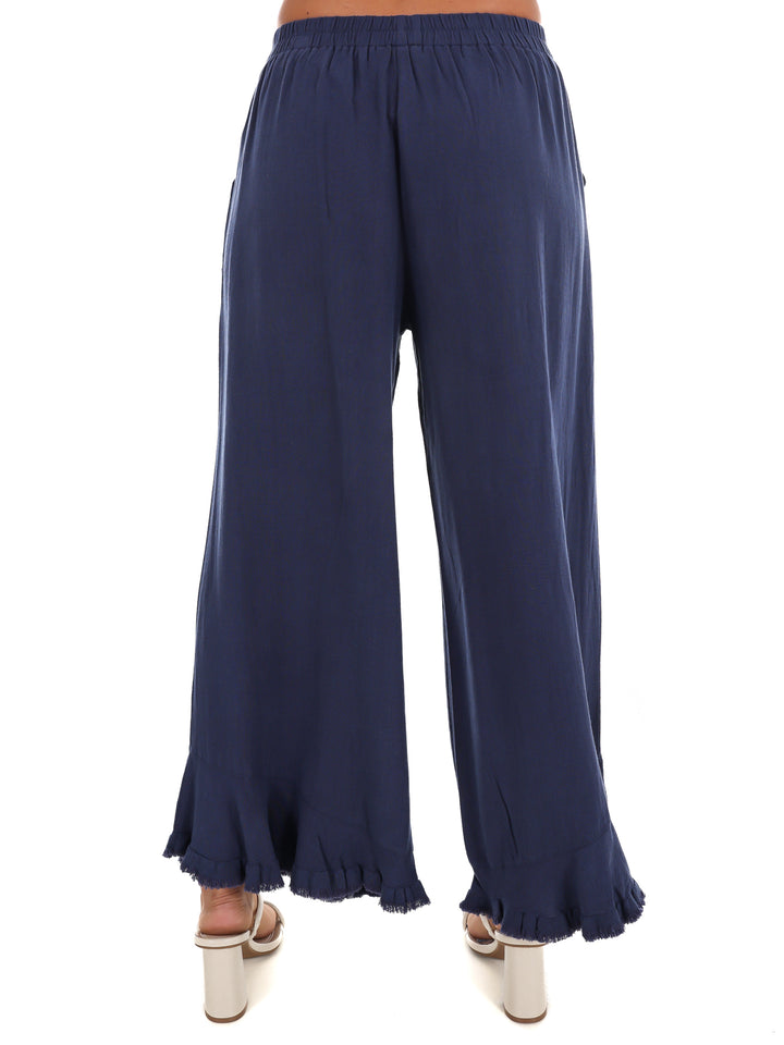 Back Home Linen Wide Leg Pants